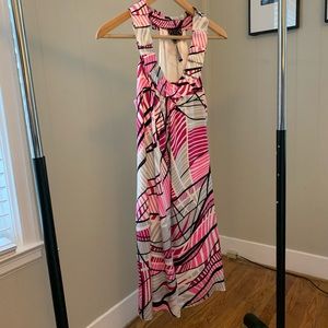 POLECI Silk Dress - Fully Lined - Size 2